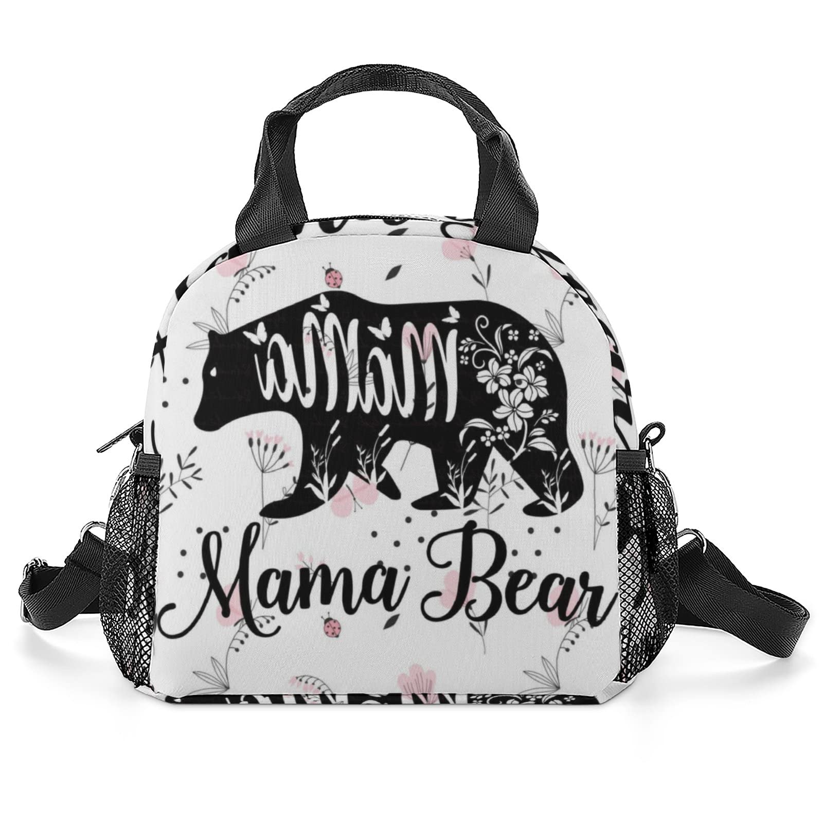 Insulated Lunch Bag for Women, Men, Girls & Boys - Waterproof Reusable Tote Lunch Box for Work, School & Picnics | Mama Bear Collection