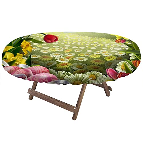Easter Fitted Tablecloth-07