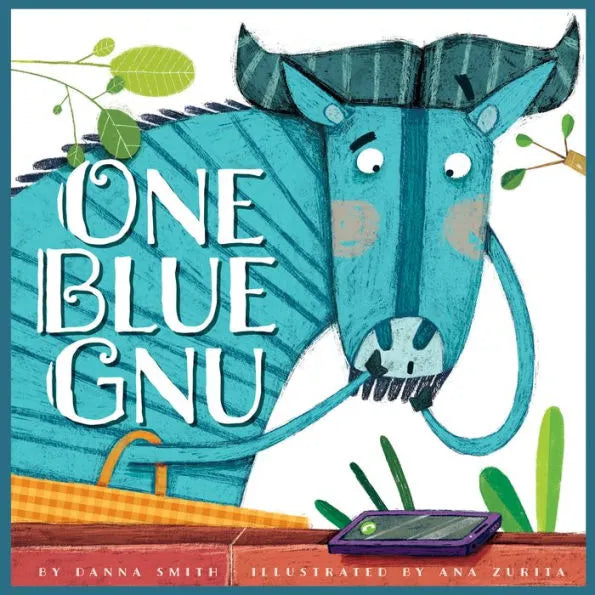 One Blue Gnu Paperback Book by Danna Smith - Fun Counting Story for Kids | Perfect for Bedtime Reading & Early Learning