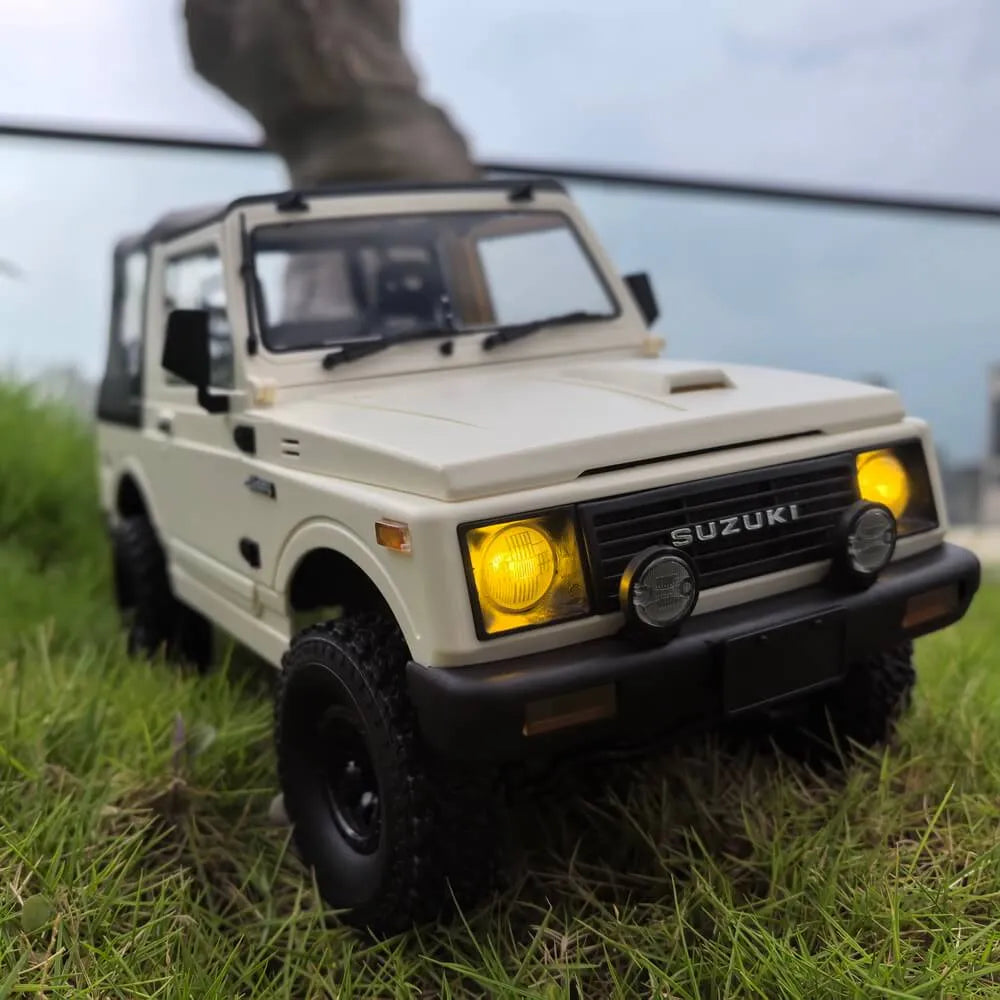1:10 Scale WPL C74 RC Car RTR 2.4G 4WD Suzuki Jimny JA11 Off-Road Truck Crawler Vehicle - Perfect for Trail Crawling, Rock Climbing & Outdoor Adventure