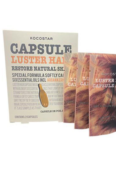 LUSTER Hair Growth Capsule Mask - Deep Conditioning Treatment for Dry & Damaged Hair - Perfect for Salon & Home Use