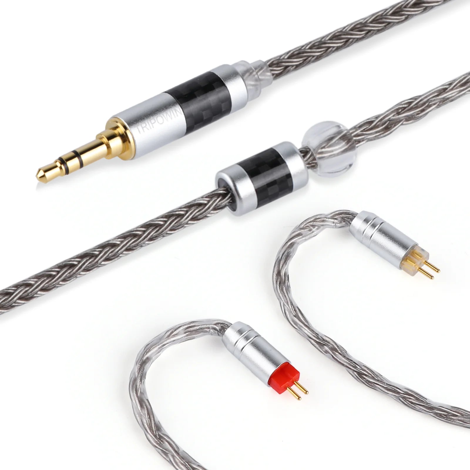 Tripowin Zonie High-Quality Replacement Earphone Cable - Durable 3.5mm Audio Cable for Headphones, IEMs, and Earbuds - Perfect for Music Lovers, Audiophiles, and Gaming Enthusiasts