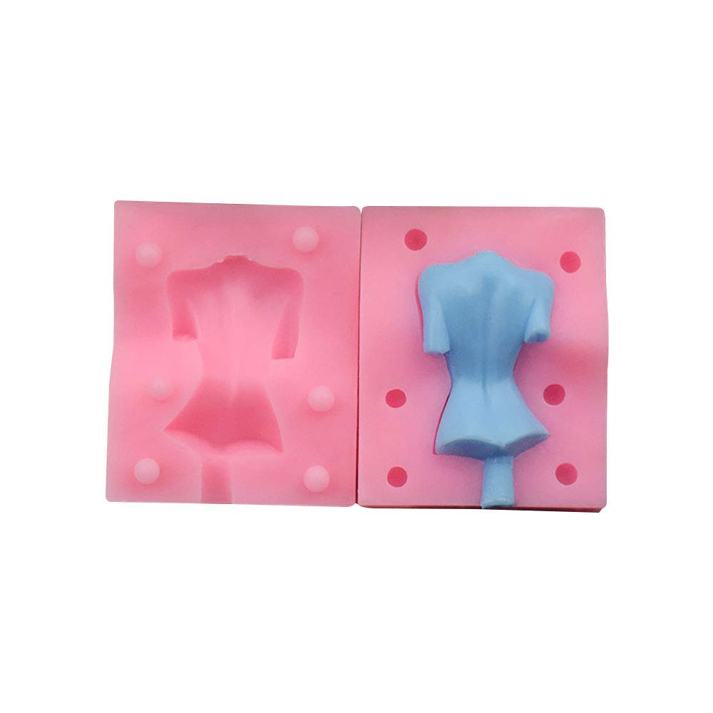 Sexy Lady Silicone Body Mold - 3D Doll Leg Fondant Mold for Chocolate, Biscuit, Sugar Craft, Ice, and Cake Decorating - DIY Baking Tools for Aromatherapy Plaster & Clay - Perfect for Wedding, Birthday, and Party Desserts