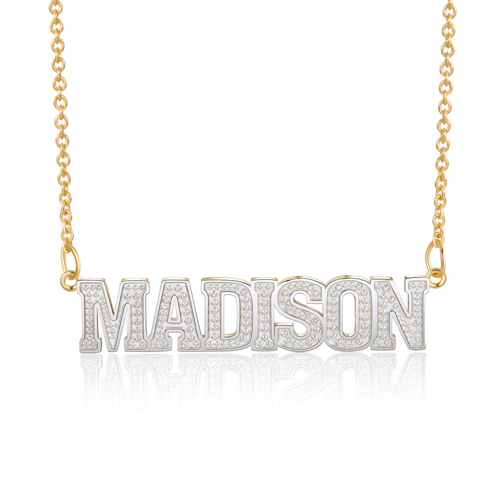 Custom Personalized Name Necklace for Men - Engraved Any Name Gift for Boyfriend, Husband, Dad - Perfect for Anniversaries, Birthdays & Valentine's Day