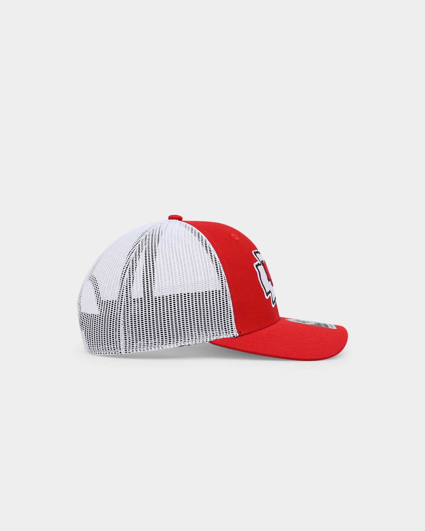 Kansas City Chiefs 47 Brand Trucker Snapback Hat - Red Adjustable Baseball Cap for Men & Women - Perfect for Game Day, Sports Events & Casual Wear