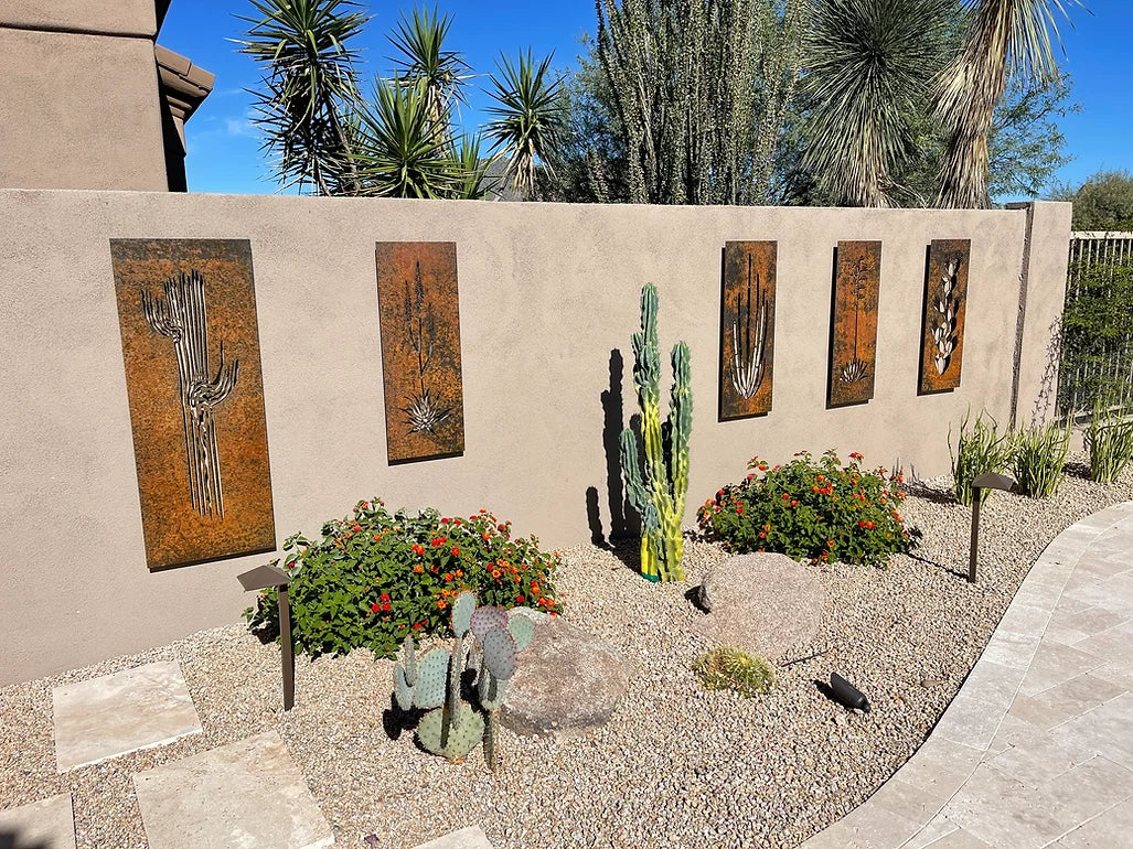 Saguaro Botanical Panel - Premium Cactus Wall Art for Home & Office Decor - Perfect for Living Rooms, Bedrooms, and Desert-Themed Spaces