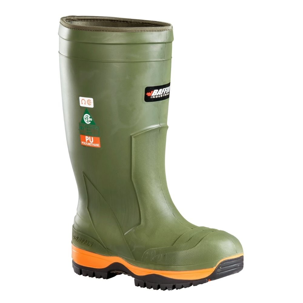 Baffin Ice Bear 5157 672 Men's Rubber Winter Safety Boots with Composite Toe - Waterproof Cold Weather Work Boots for Construction, Snow Removal & Outdoor Jobs