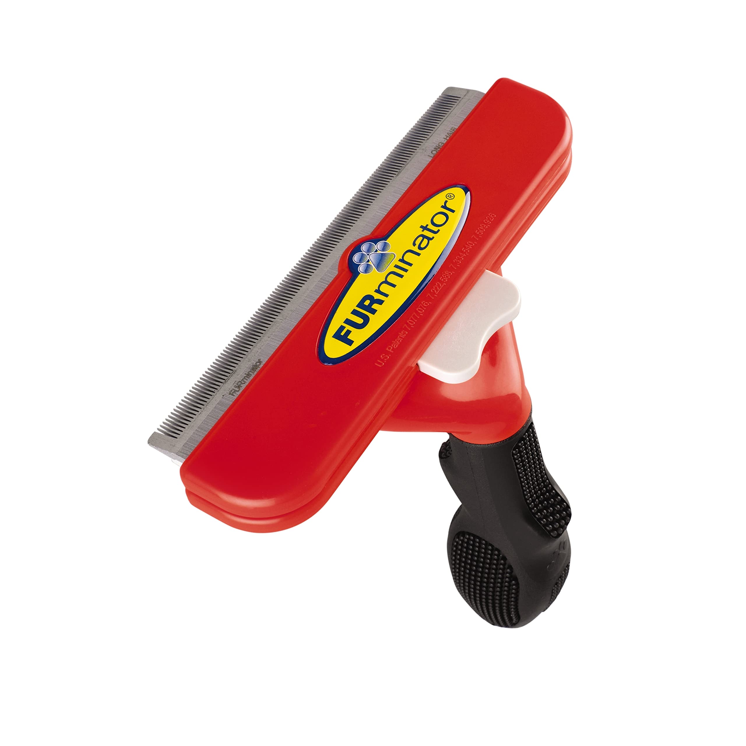 FURminator Long Hair Dog Deshedding Tool for Large Breeds - Reduce Shedding & Grooming for Giant Dogs at Home or Professional Grooming