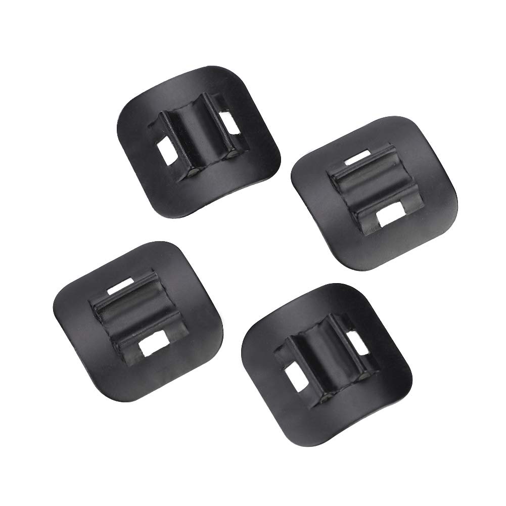 Liyeeo Bicycle Cable Guide - Brake Cable Guide & Shifter Adapter for Mountain Bike - C Buckle Frame Mount for Curved Tubes - Perfect for MTB Brake System Upgrades and DIY Bike Repairs