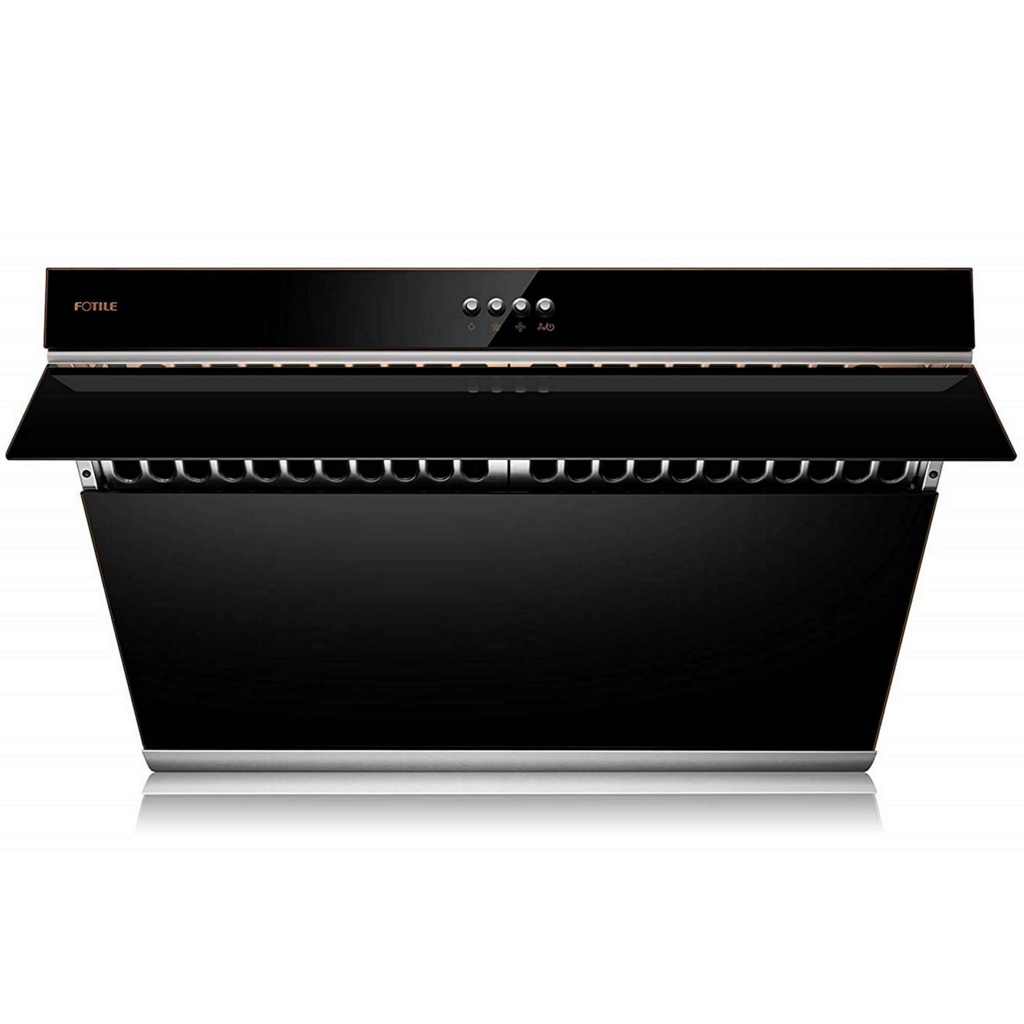 Fotile JQG7522 30-Inch 850 CFM Wall Mount Range Hood with Push Button Controls - Stainless Steel Kitchen Vent Hood for Gas Stoves, Cooking Smoke Removal - Perfect for Modern Home Kitchens & Open Concept Designs