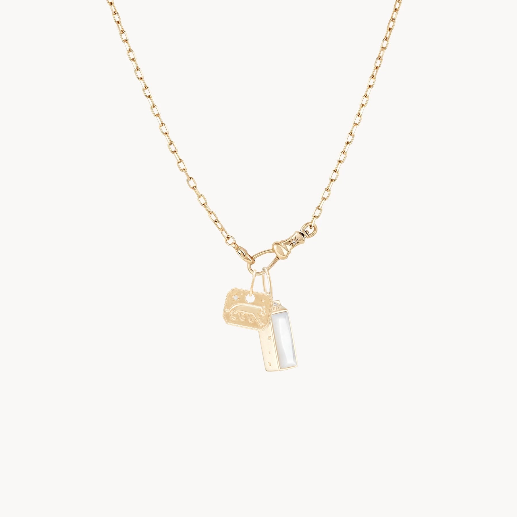 Earthy Mama Necklace Bundle - 10K Yellow Gold Jewelry Set for Women | Perfect for Mother's Day, Birthday Gifts & Everyday Wear