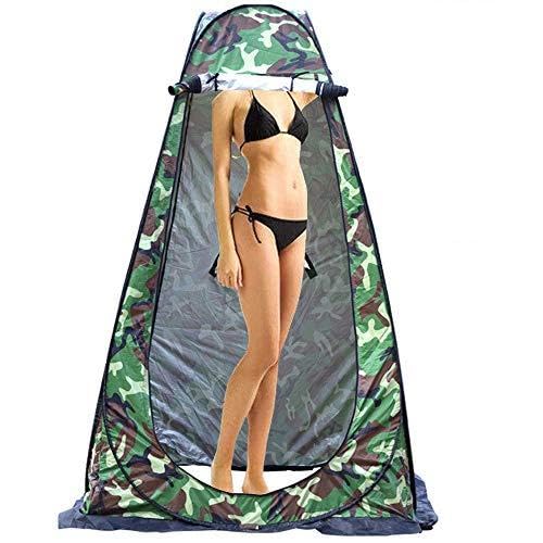 YZBEIMDAI Instant Pop Up Privacy Shelter Tent - Portable Outdoor Shower Tent, Camping Toilet & Changing Room with Carry Bag | Waterproof Rain Shelter for Beach, Camping, Hiking & Backpacking | Easy Setup Foldable Design for Outdoor Activities