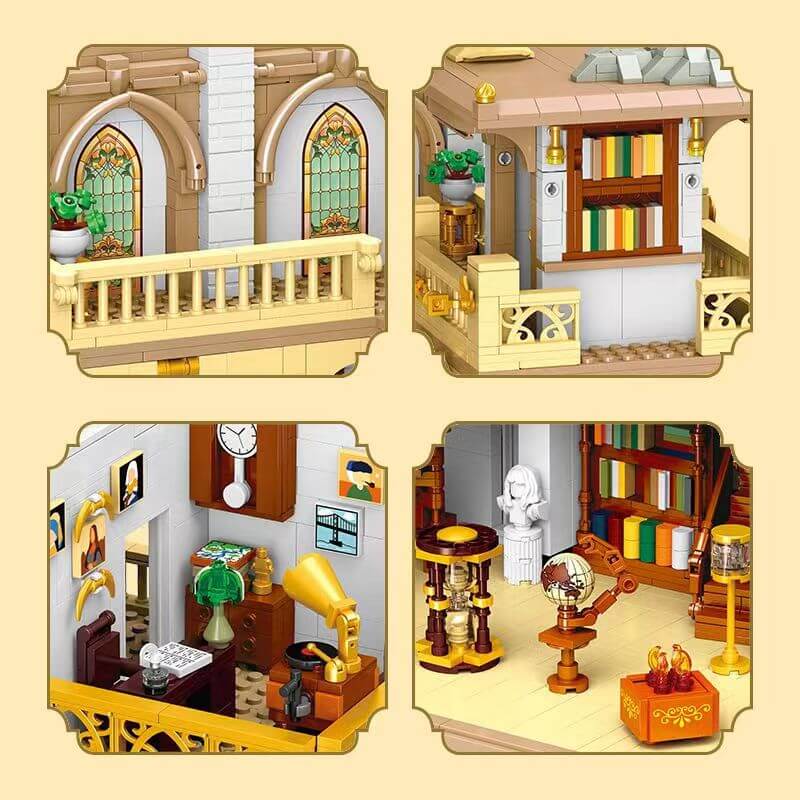 JIE STAR 57015 European Architecture Design Book - Coffee Table Book for Home Decor, Office Display & Gift for Architects