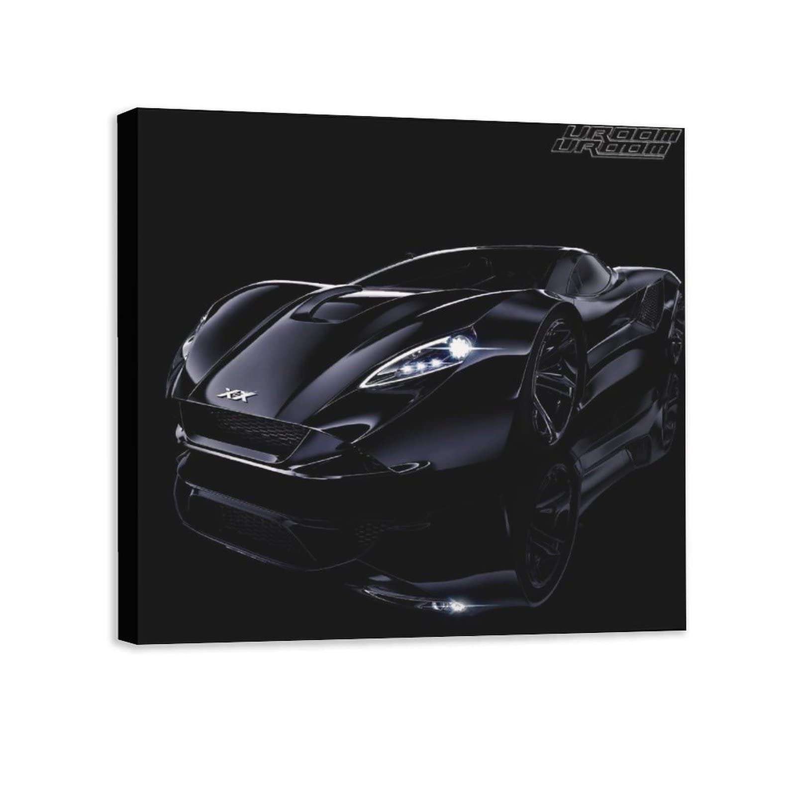 Charli XCX Vroom Vroom Album Cover Canvas Wall Art - 28x28 Inch Music Poster for Bedroom, Living Room & Office Decor - Perfect Gift for Pop Music Fans & Home Decoration
