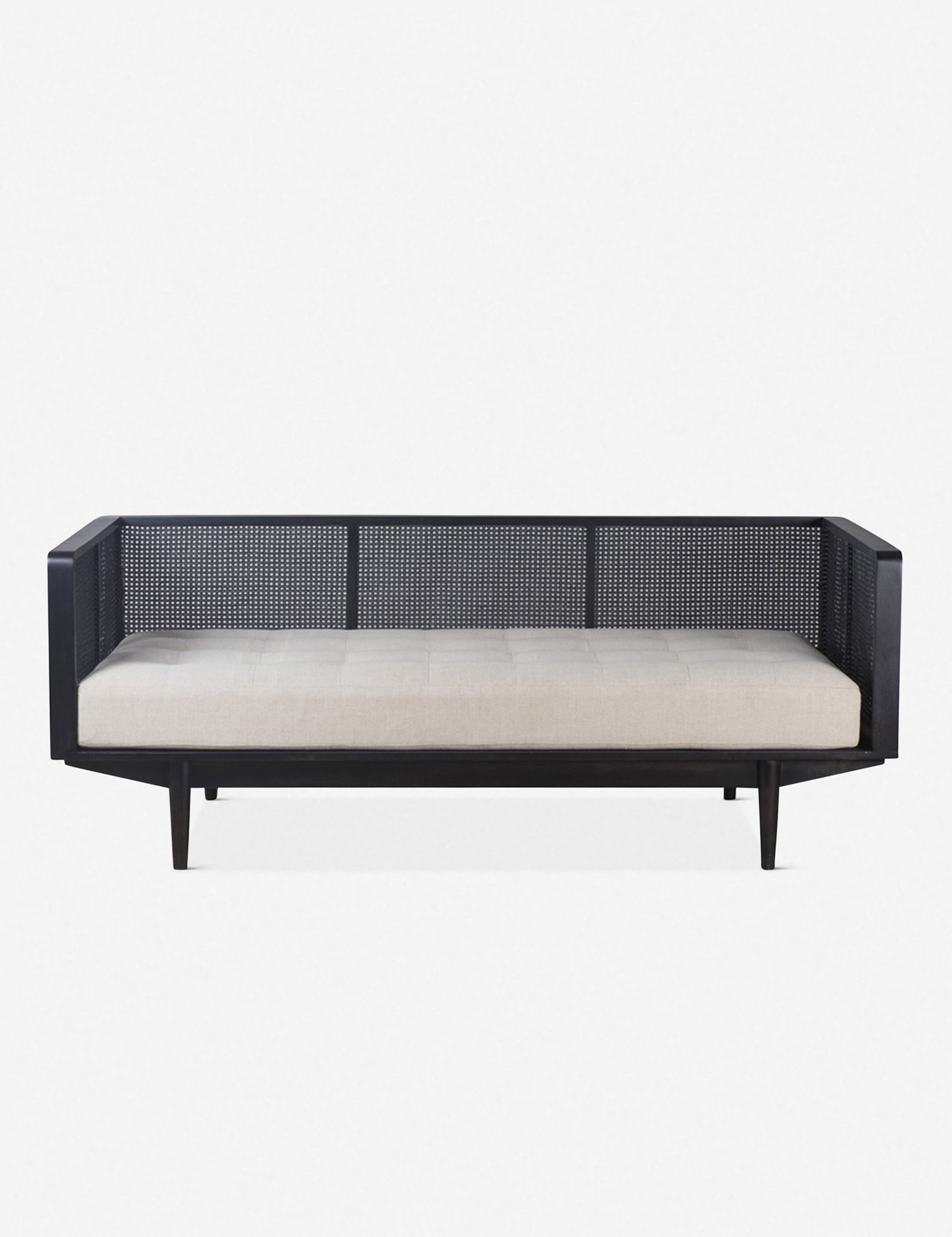 Florentina Daybed with Trundle - Modern Upholstered Sleeper Sofa for Living Room, Guest Room & Small Spaces - Comfortable Convertible Bed for Lounge & Sleep