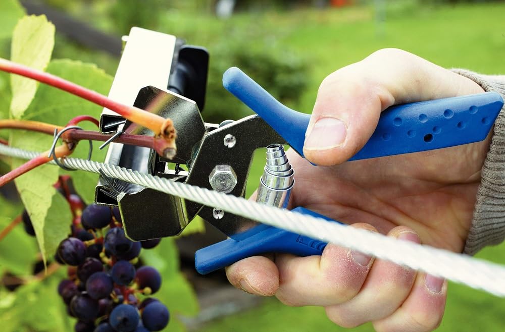 High-Performance Galvanized Vine Hog Rings C85 (6-20mm) - 5000pcs for Fencing, Trellising & Vineyard Maintenance - Corrosion Resistant Fasteners for Agriculture & Gardening