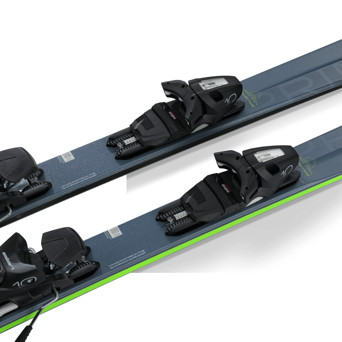 Elan PRIMETIME 22 PS Ski with EL 10.0 DB585418 Bindings 2025 - Perfect for All-Mountain Skiing and Freeride Adventures