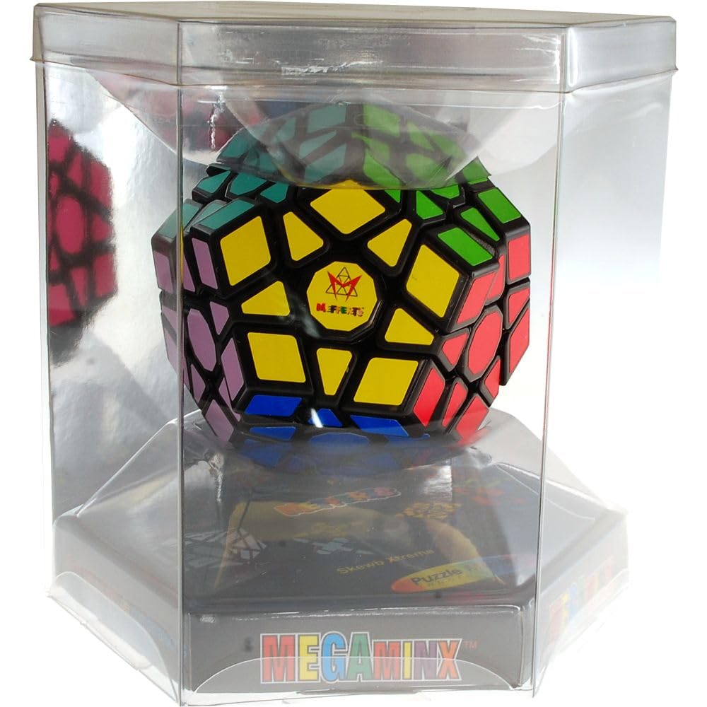Meffert's Challenge MEGAminx Speed Cube - Professional Level 10 Puzzle for Advanced Cubers - Brain Teaser & Stress Relief Toy for Office, Travel & STEM Learning