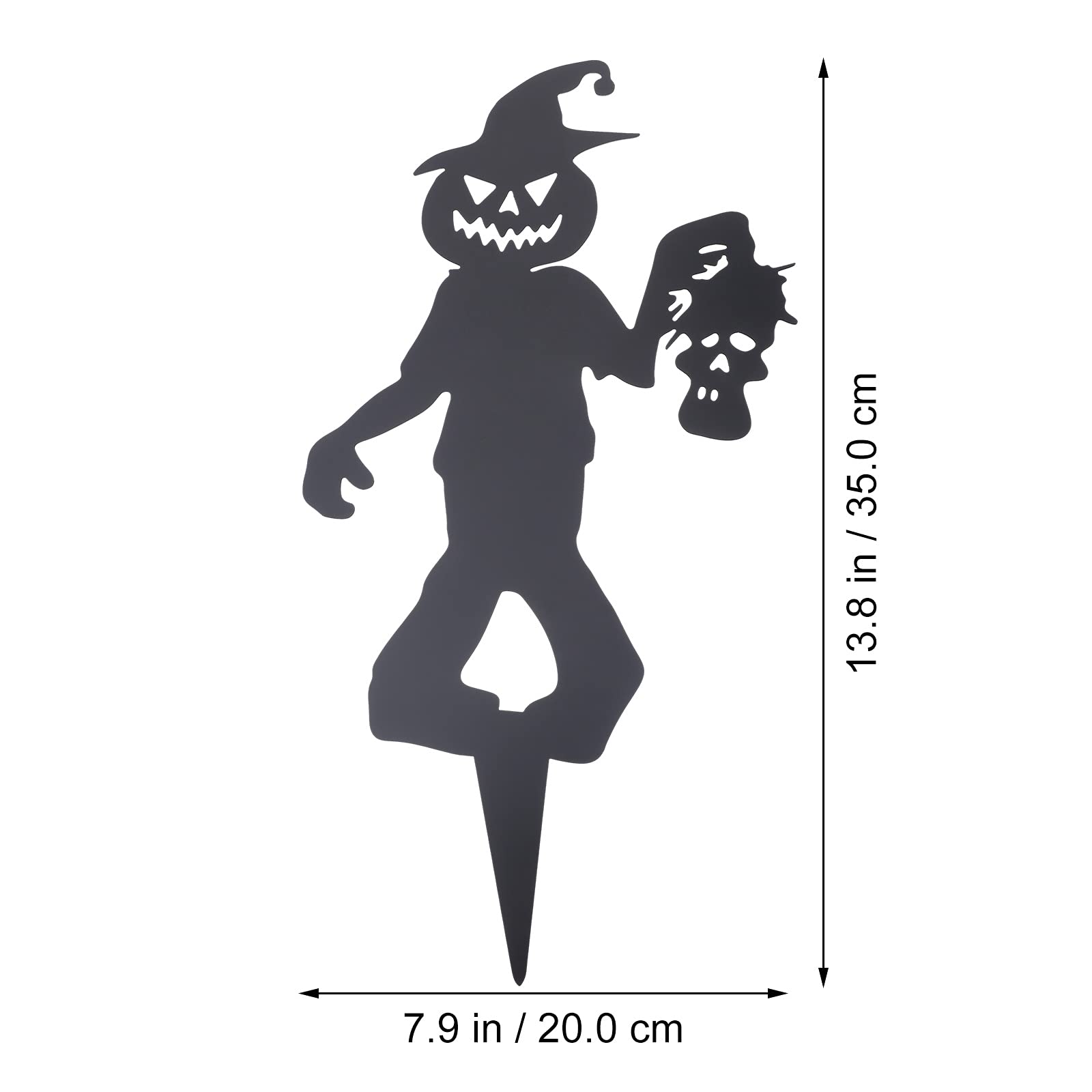 Cabilock Halloween Yard Decor - Scary Zombie Lawn Stake with Ground Insert, Outdoor Halloween Decoration for Yard, Garden, and Party Scenes