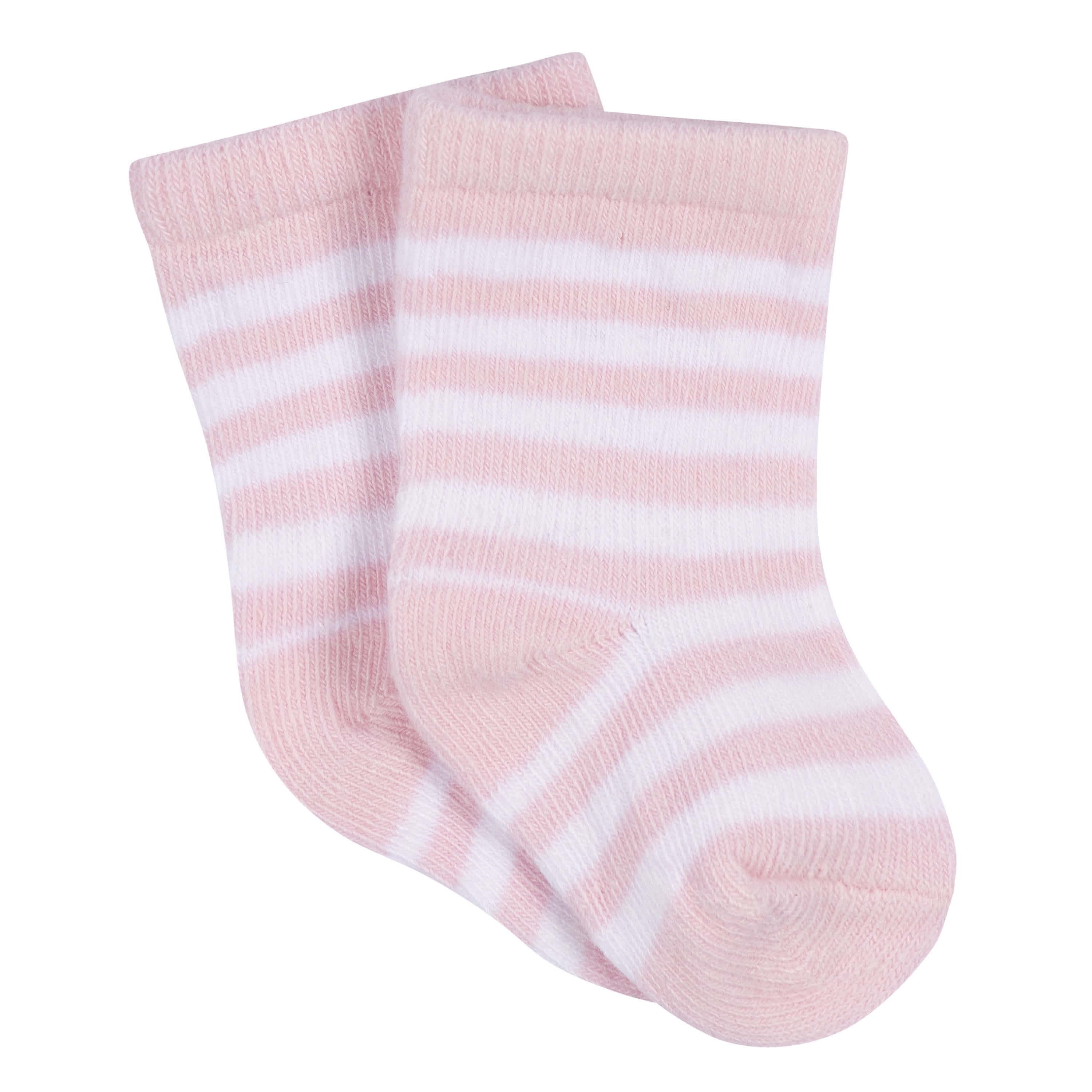 3 Pack Baby Girls Stars Jersey Crew Socks - Soft Cotton Ankle Socks for Toddlers - Perfect for Everyday Wear, Playtime & Matching Outfits