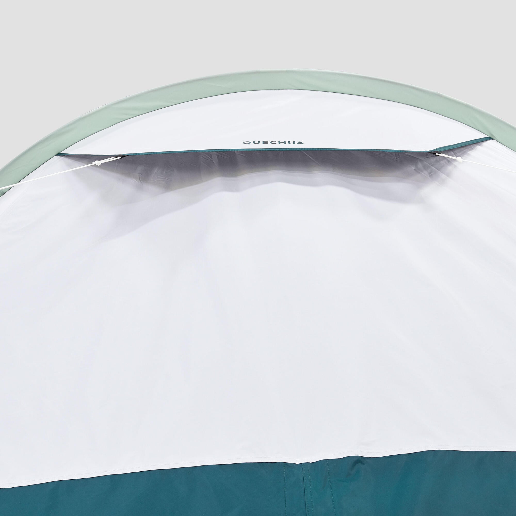 Quechua Arpenaz Fresh & Black Waterproof 4-Person 2-Room Family Camping Tent - Lightweight & Breathable for Outdoor Adventures, Hiking, and Backyard Camping