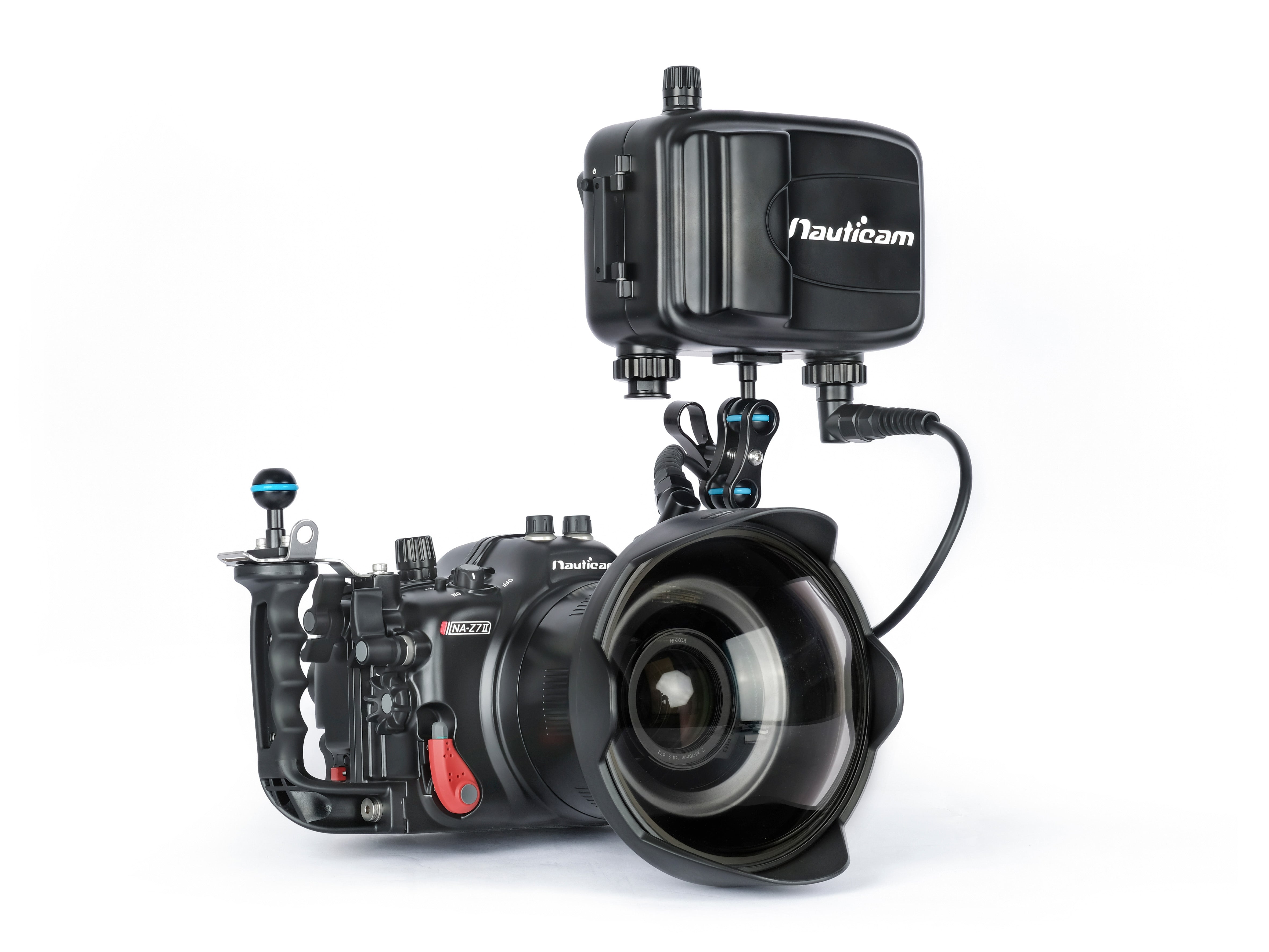 Nikon Z7II Underwater Housing - Waterproof Case for Nikon Z7II & Z6II Cameras - Perfect for Scuba Diving, Snorkeling, and Marine Photography