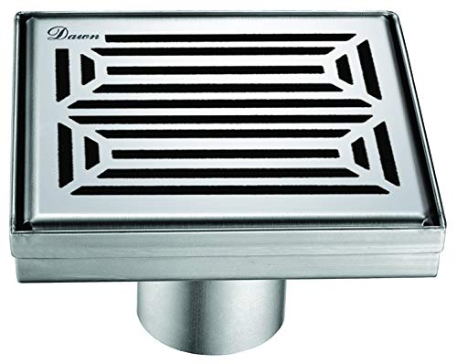Dawn LPA050504 Polished Satin Shower Drain - High-Quality Bathroom Drain for Showers, Bathtubs, and Wet Rooms | Perfect for Modern Home Renovations