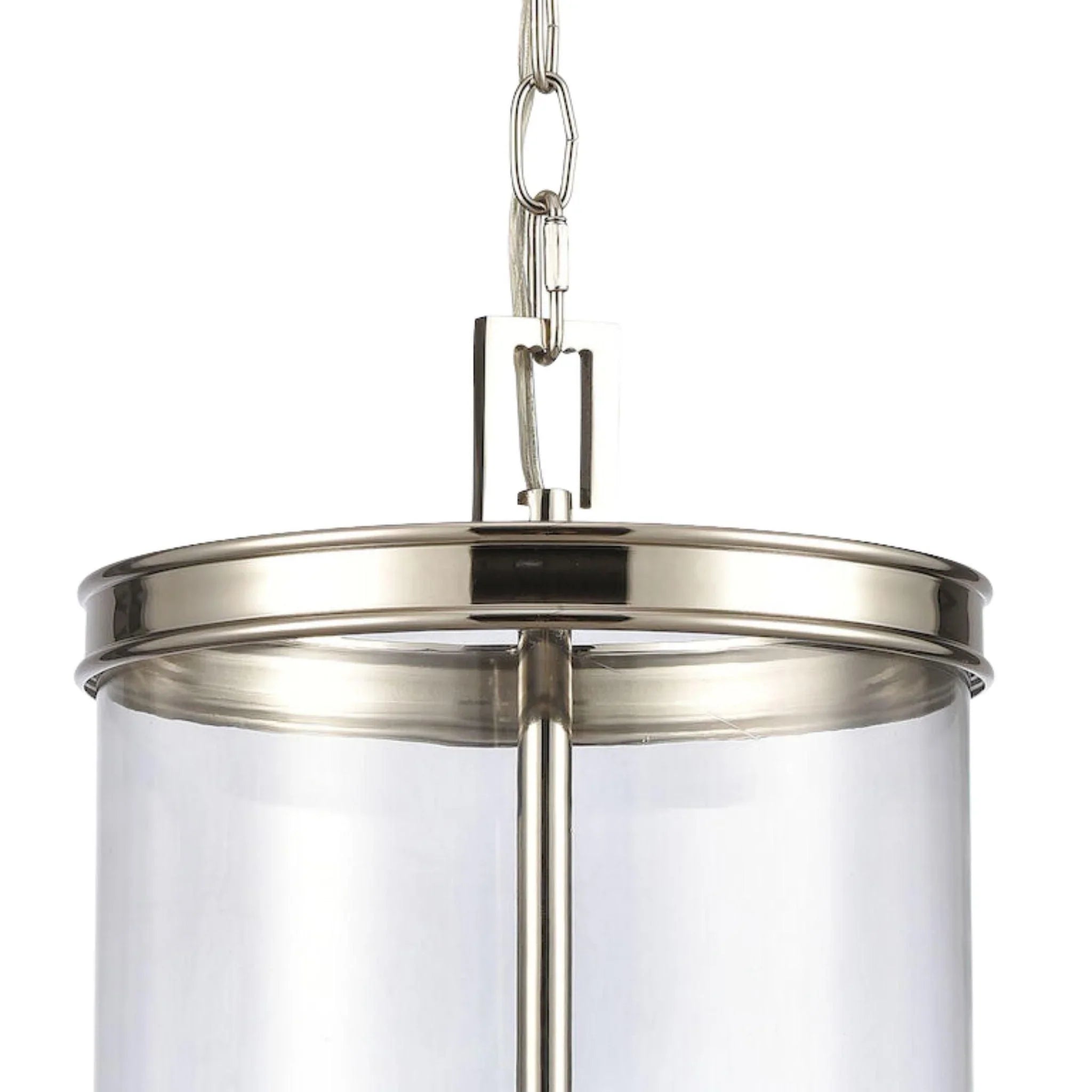 Modern Cylindrical Pendant Light Fixture - Sleek Minimalist Design for Kitchen Island, Dining Room & Bedroom Lighting - Dimmable LED Hanging Lamp with Adjustable Height