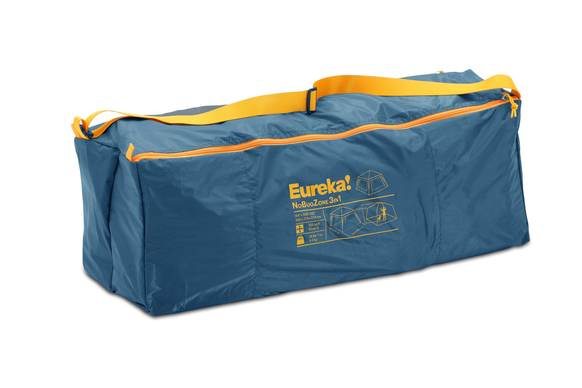 Eureka NoBugZone Shelter 3-in-1 Mosquito Net Tent - Lightweight Camping Gear for Outdoor Adventures, Backpacking & Hiking