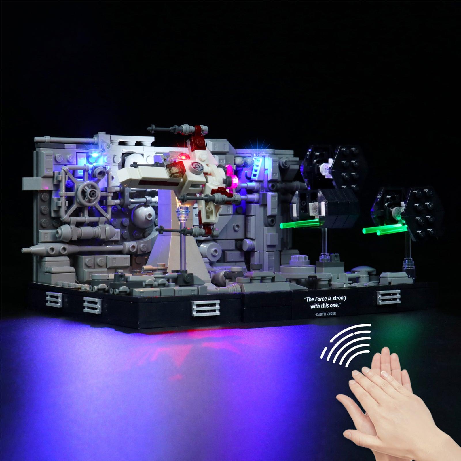 Best Light Kit for Lego Trench Run Diorama Star Wars 75329 - Enhance Your Star Wars Display with LED Lighting for Ultimate Collection Showcase