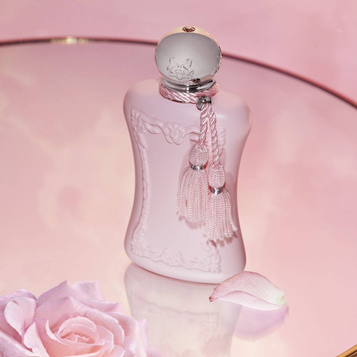 Delina Eau de Parfum for Women - Floral Fruity Perfume with Lychee, Rose & Vanilla Notes - Long Lasting Luxury Fragrance for Date Night, Wedding & Special Occasions