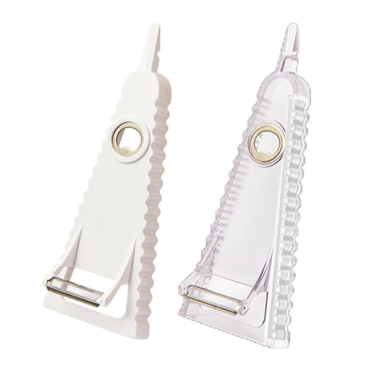 2-Pack Multifunctional Handheld Grater & Potato Cutter with Can Opener, Cucumber Slicer & Vintage Bottle Opener - Perfect for Kitchen, Bar, Camping & Outdoor Use