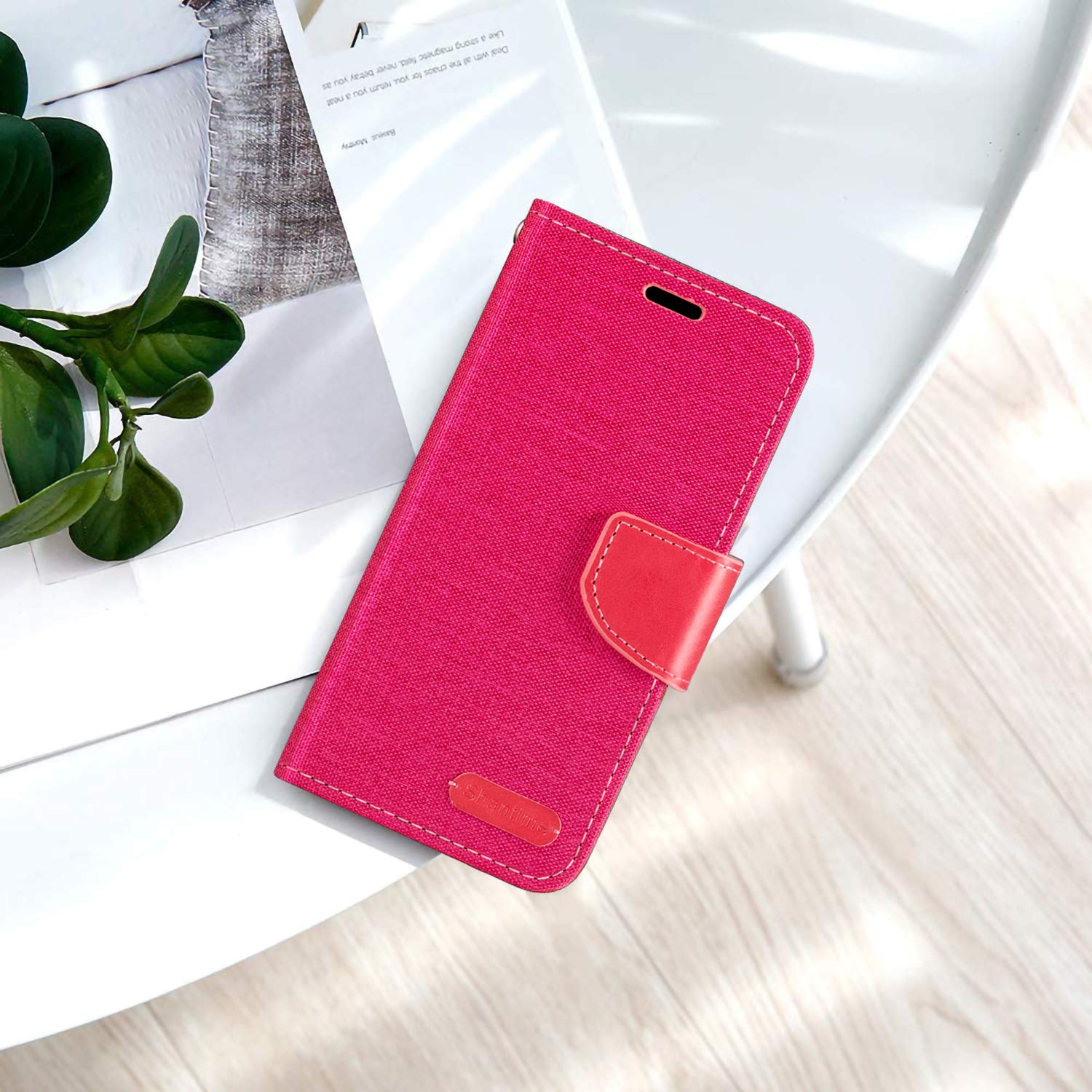 Premium Leather Wallet Case for Tecno Pop 5X (6.52