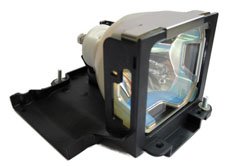 USHIO 5002068 Replacement Projector Lamp Bulb with Housing - High Precision TV Projector Light Bulb for Home Theater & Office Presentations