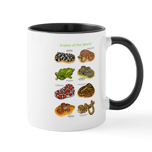 White/Black Inside - Snakes Of The World Mug
