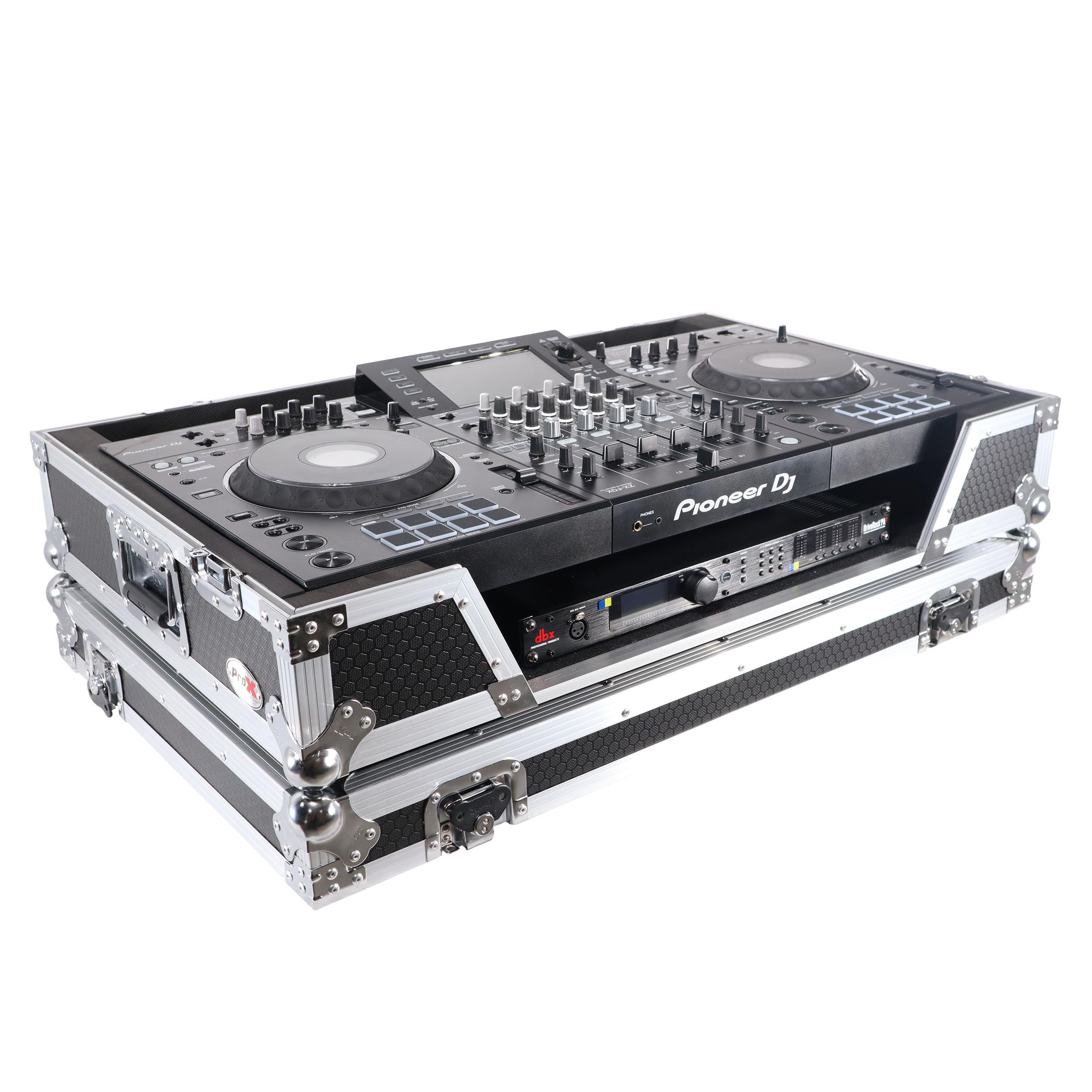ProX XS-XDJXZW ATA Flight Case for Pioneer XDJ-XZ DJ Controller - Heavy Duty 1U Rack Space & Wheels - Perfect for DJ Gigs, Tours & Studio Protection
