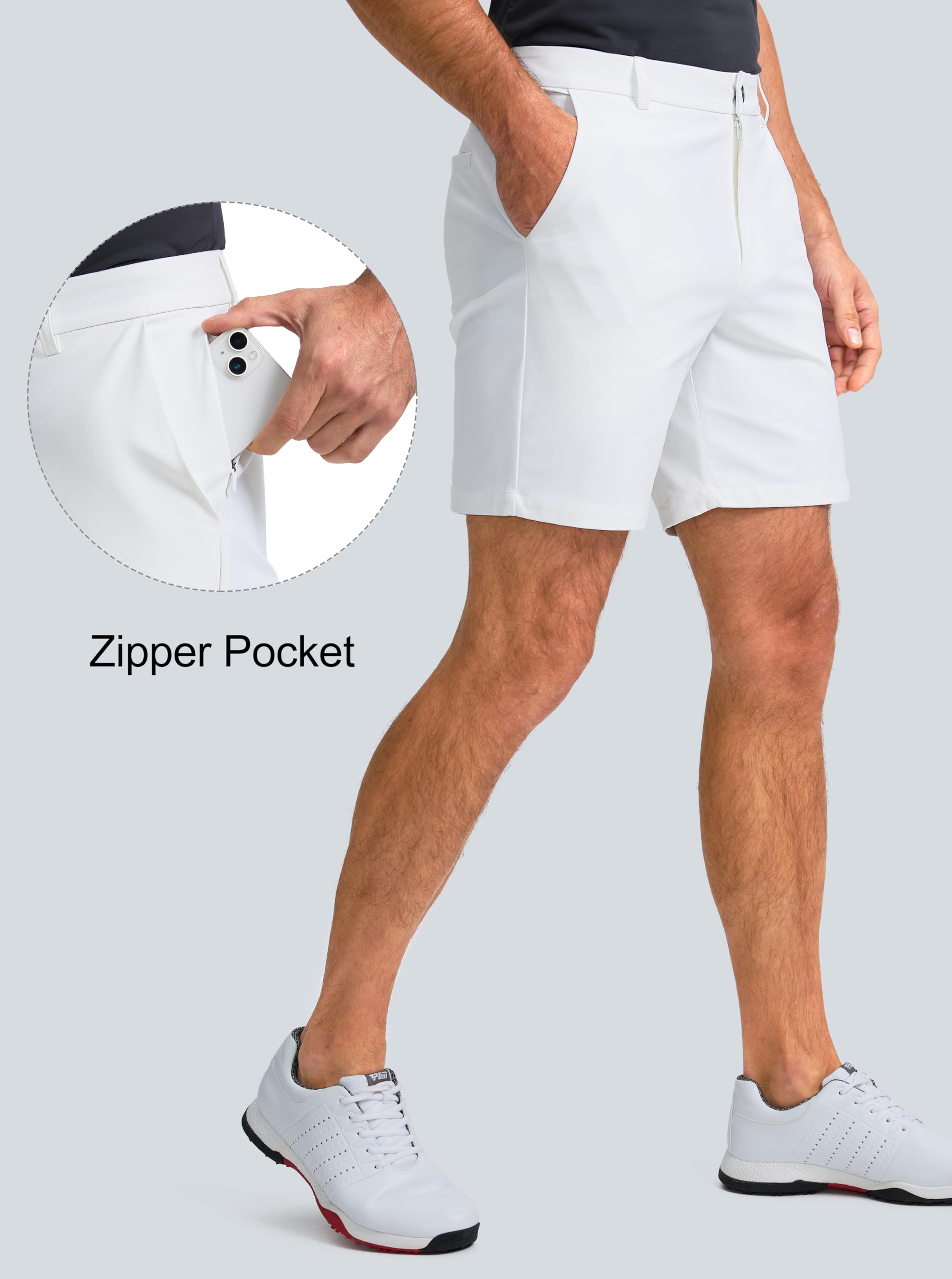 Obla Men's Stretch Golf Shorts 7
