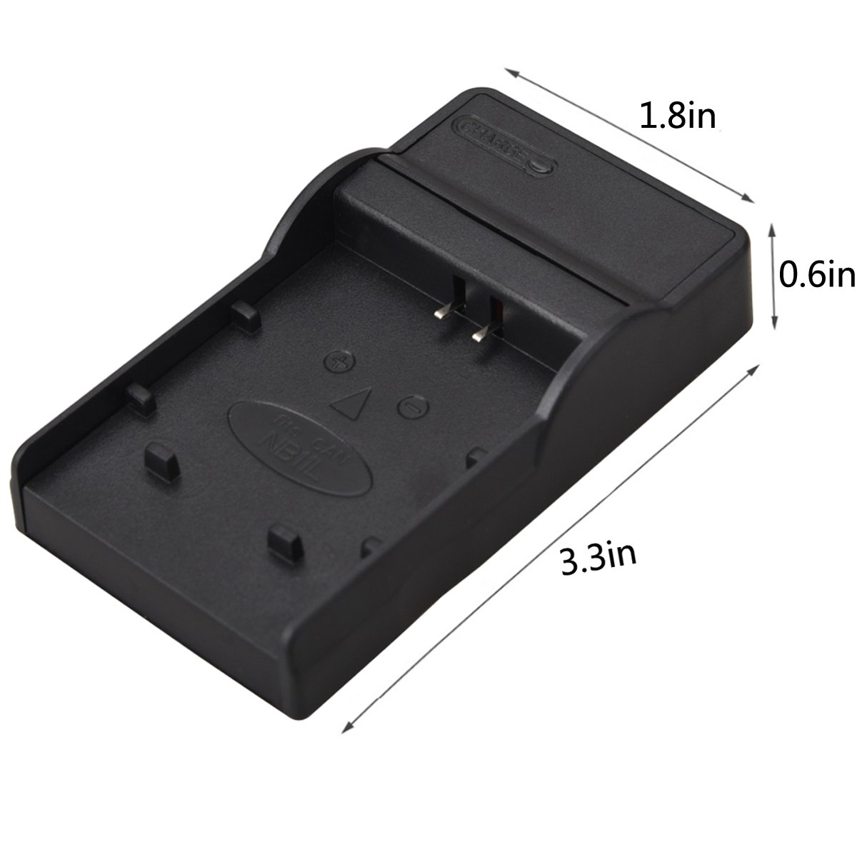 Micro USB Battery Charger for Canon PowerShot ELPH 110/320/340/350/360 HS Digital Cameras - Portable Travel Charging Solution for Photography Enthusiasts
