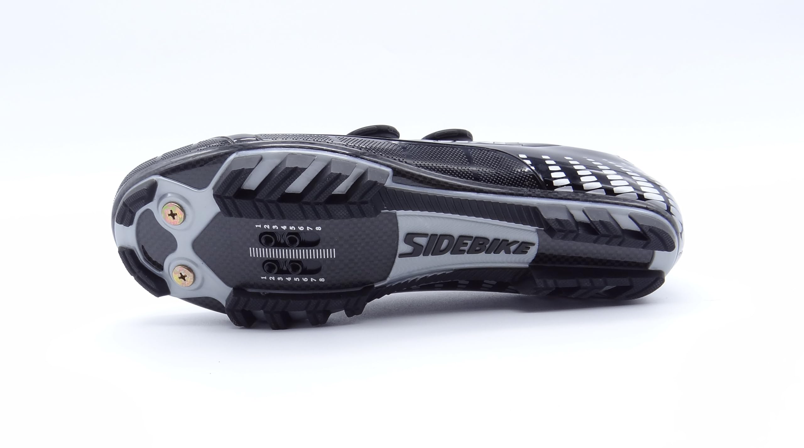 Sidebike Competition Cycling Shoes for Mountain Bike, MTB, BMX, Cyclocross & Gravel Biking - SPD Cleat Compatible with Carbon Fiber Sole - Perfect for Off-Road Trails & Competitive Racing