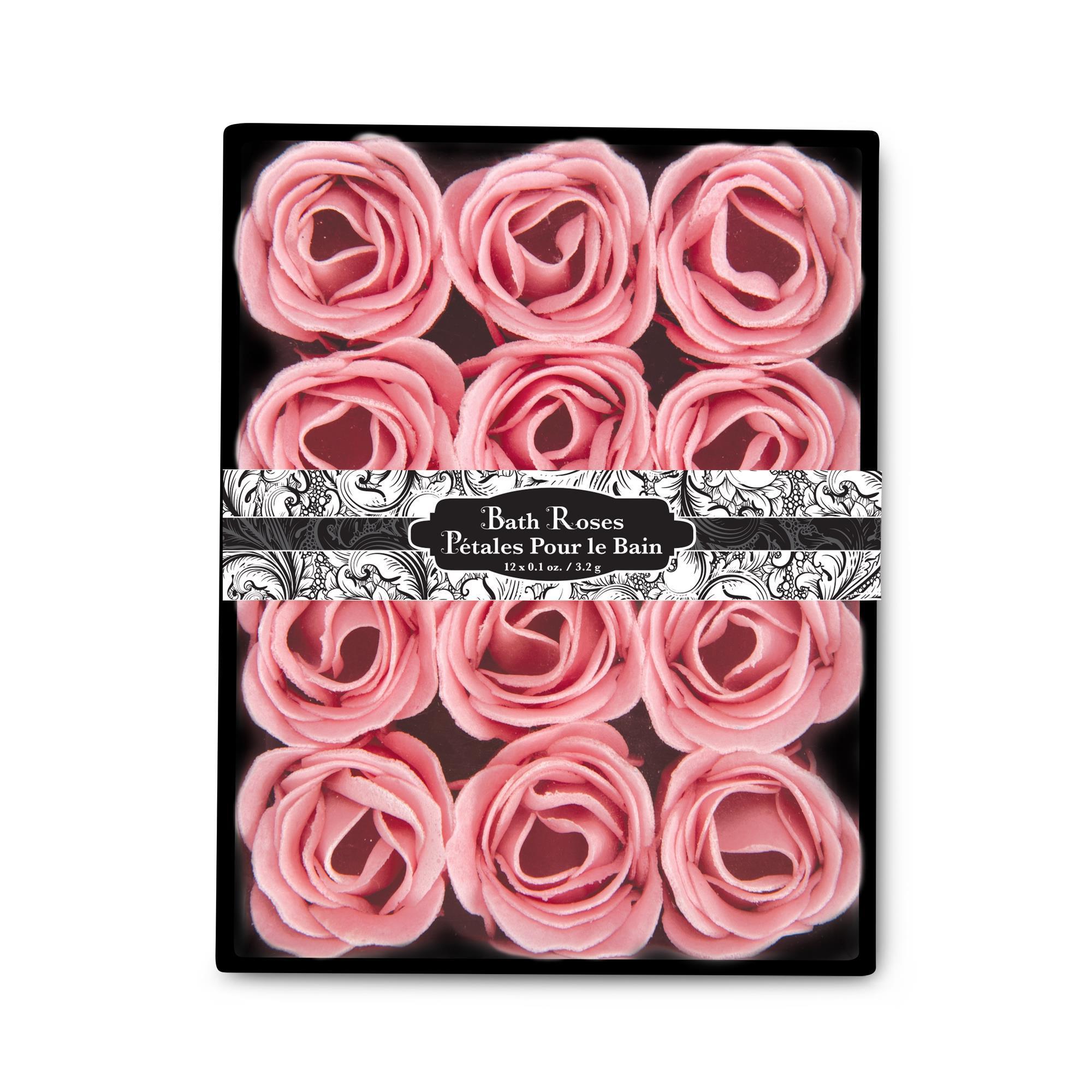 Luxury Escape Bath Roses Set - 24 Real Touch Artificial Rose Petals for Romantic Bath, Spa, Wedding & Home Decor - Perfect for Relaxation, Aromatherapy & Gift Giving