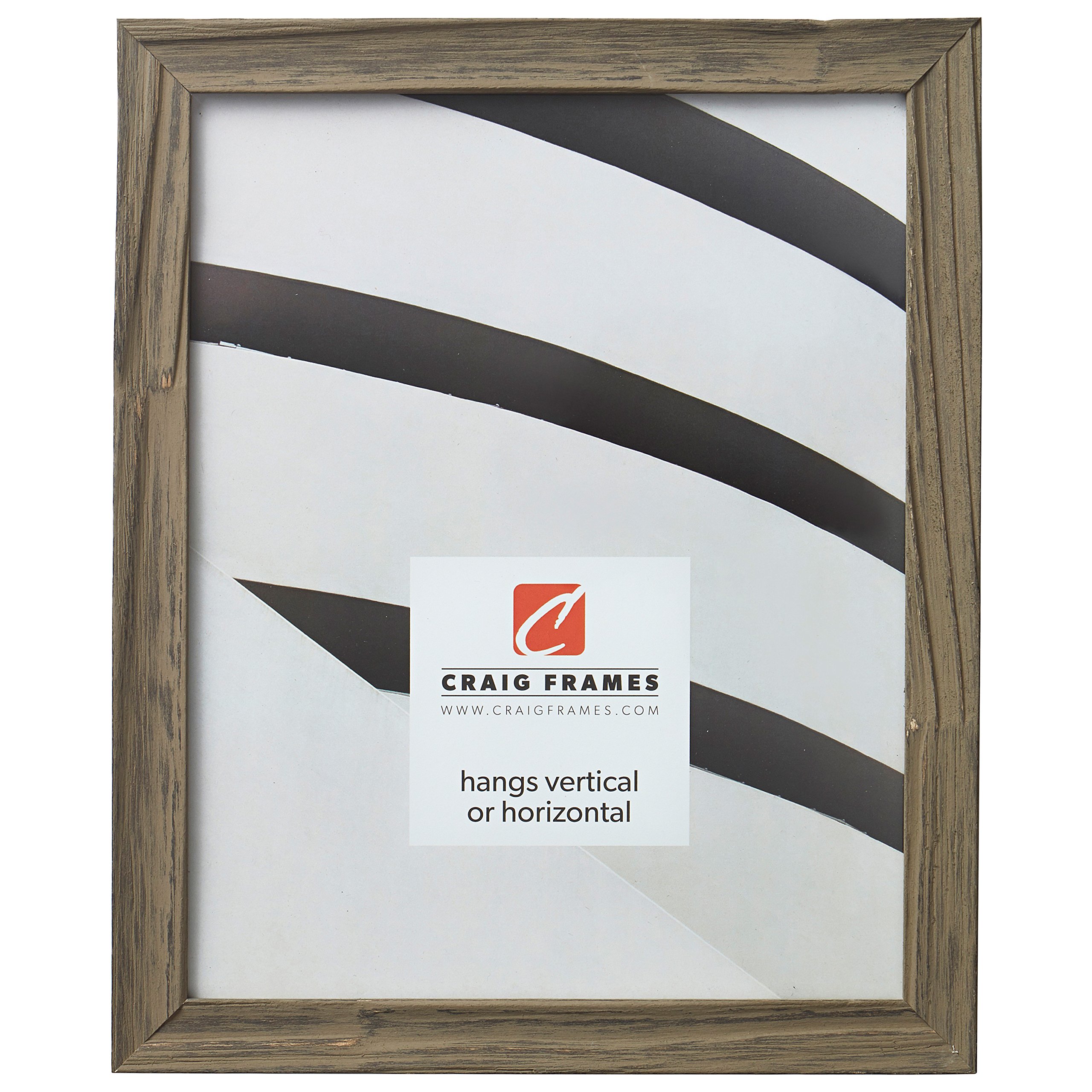 Craig Frames Hausbarn 24x36 Picture Frame - Wolf Grey Barnwood for Home Decor