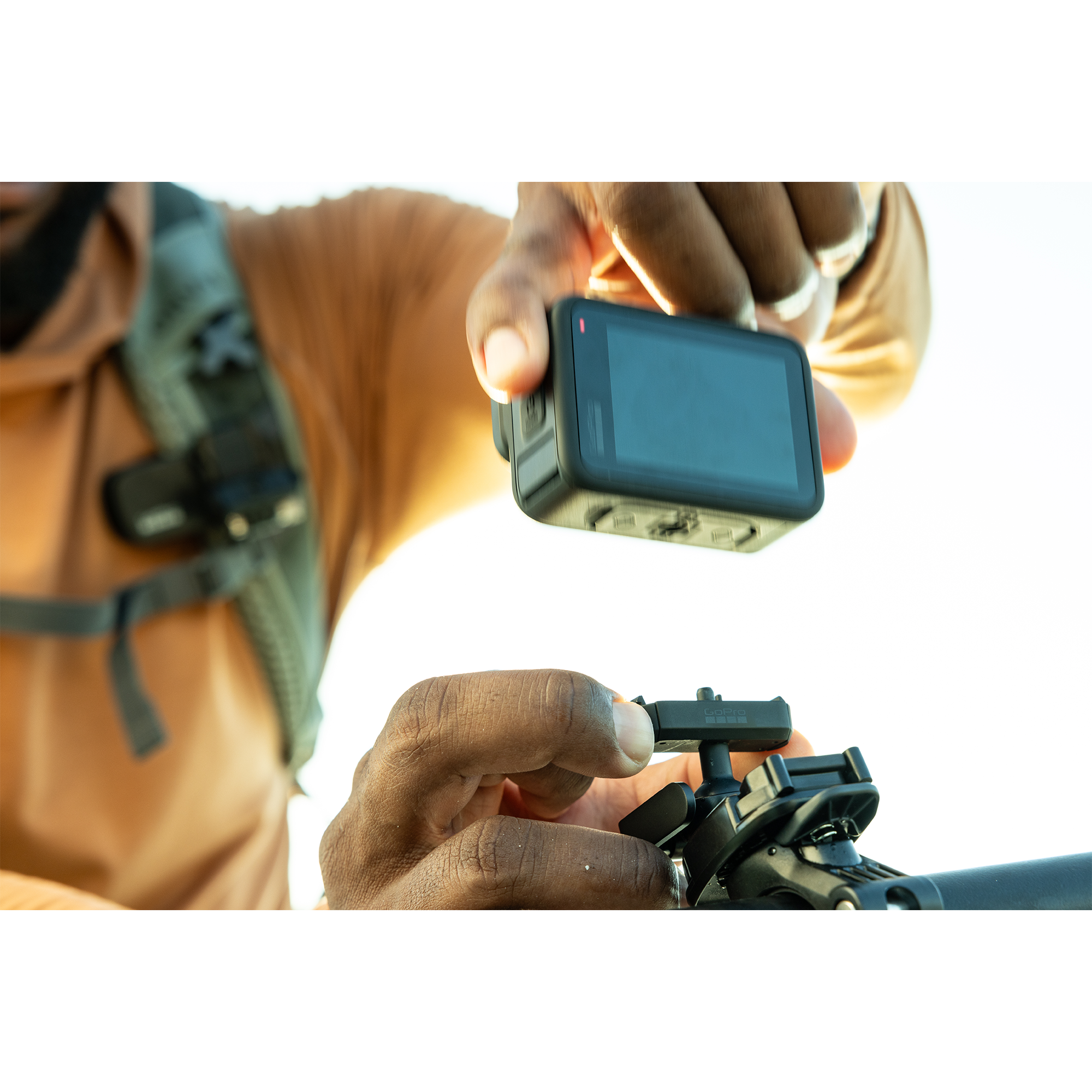 GoPro Magnetic Latch Mount for HERO13 Black - Secure Hands-Free Camera Mount for Action Shots, Vlogging & Adventure Sports