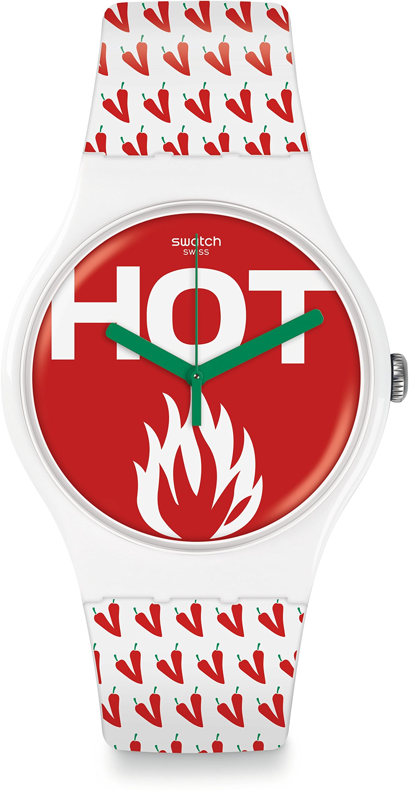 Swatch New Gent Nugent AU FEU SUOW146 Men's Watch - Stylish Swiss Timepiece for Casual & Business Wear