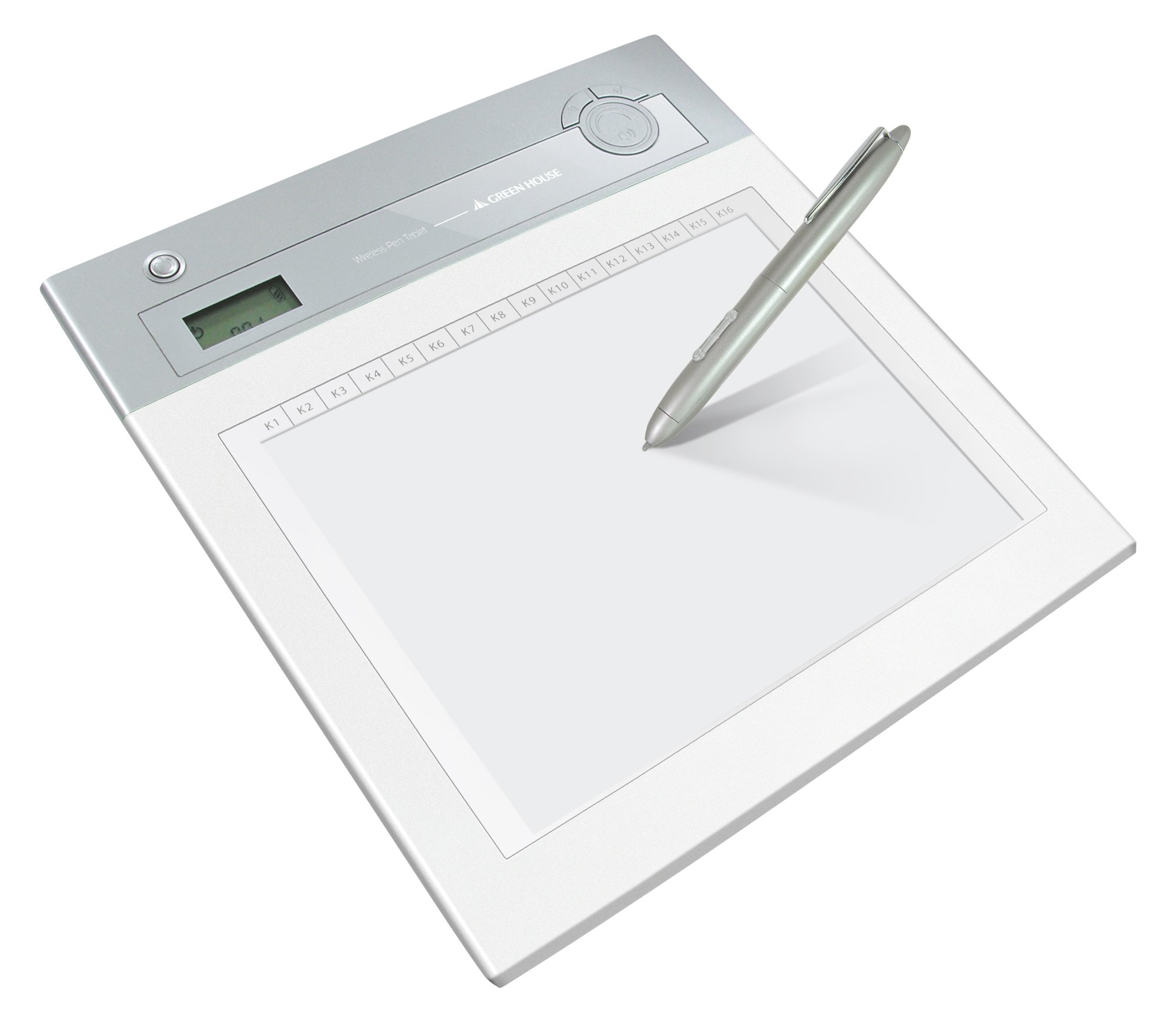Wireless Drawing Tablet GH-PTB10W - Digital Pen Display for Artists, Designers & Creators | Pressure Sensitivity & Battery-Free Stylus | Perfect for Digital Art, Animation & Graphic Design (Japan Import)