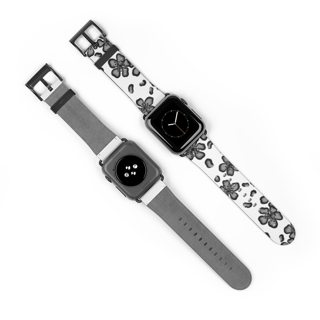 Premium Jungle Ulei Apple Watch Band - Soft Silicone Strap for Apple Watch Series 9/8/7/6/SE/5/4/3 - Stylish & Comfortable for Workout, Running, Gym & Daily Wear
