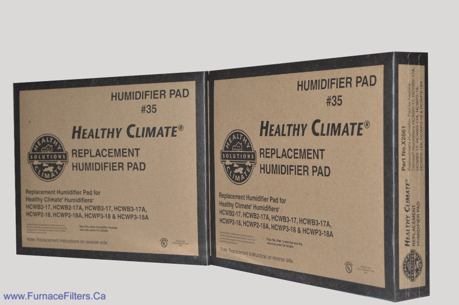 Lennox X2661 Humidifier Pad #35 - 2 Pack | Replacement Humidifier Pads for HVAC Systems | Perfect for Home & Office Air Quality Maintenance
