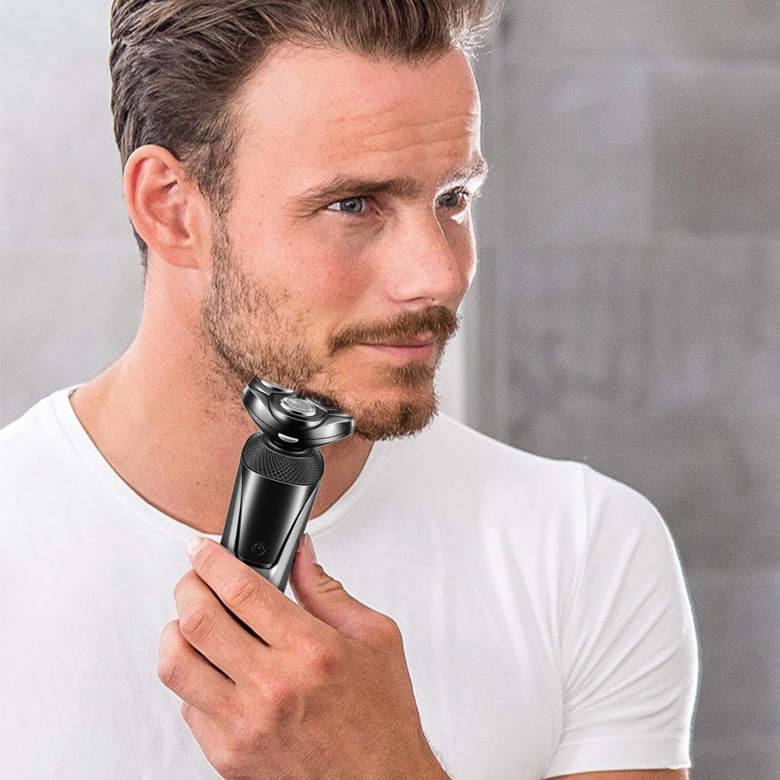 Best Electric Razors for Men - USB Rechargeable Wet/Dry Shaver, Detachable & Washable Beard Trimmer for Travel | Home & Gym Use