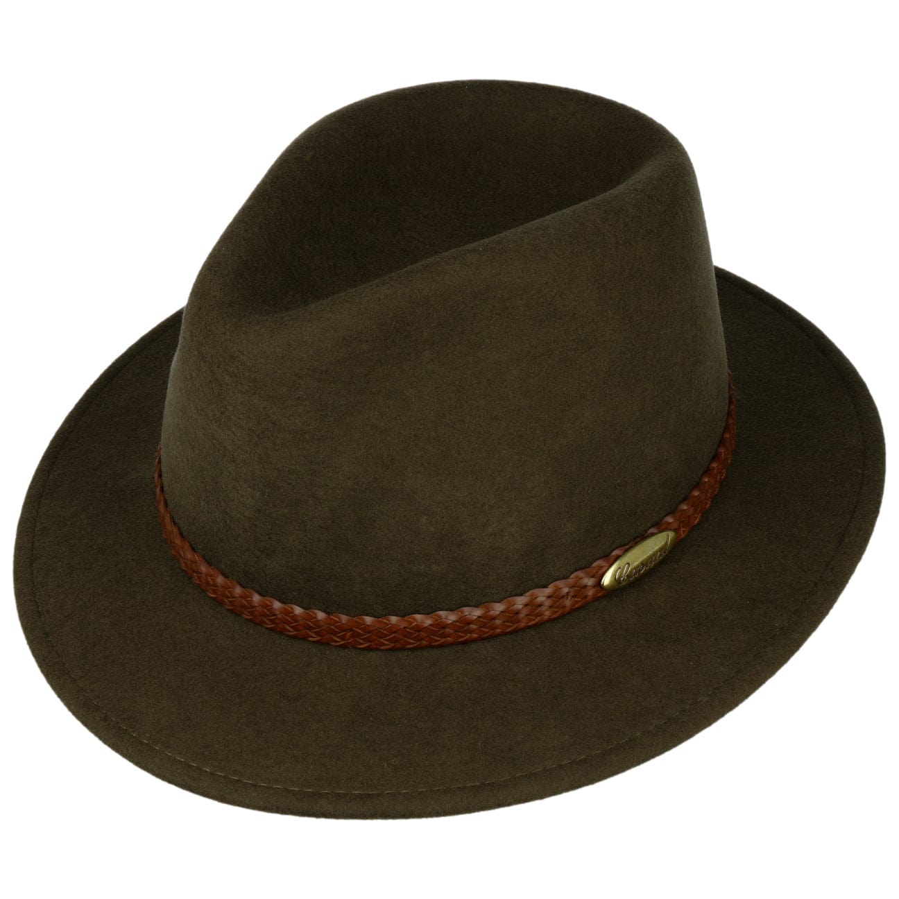 Stylish Casual Lightweight Wool Felt Travel Hat by Lierys - Perfect for Outdoor Adventures, Travel & Everyday Wear