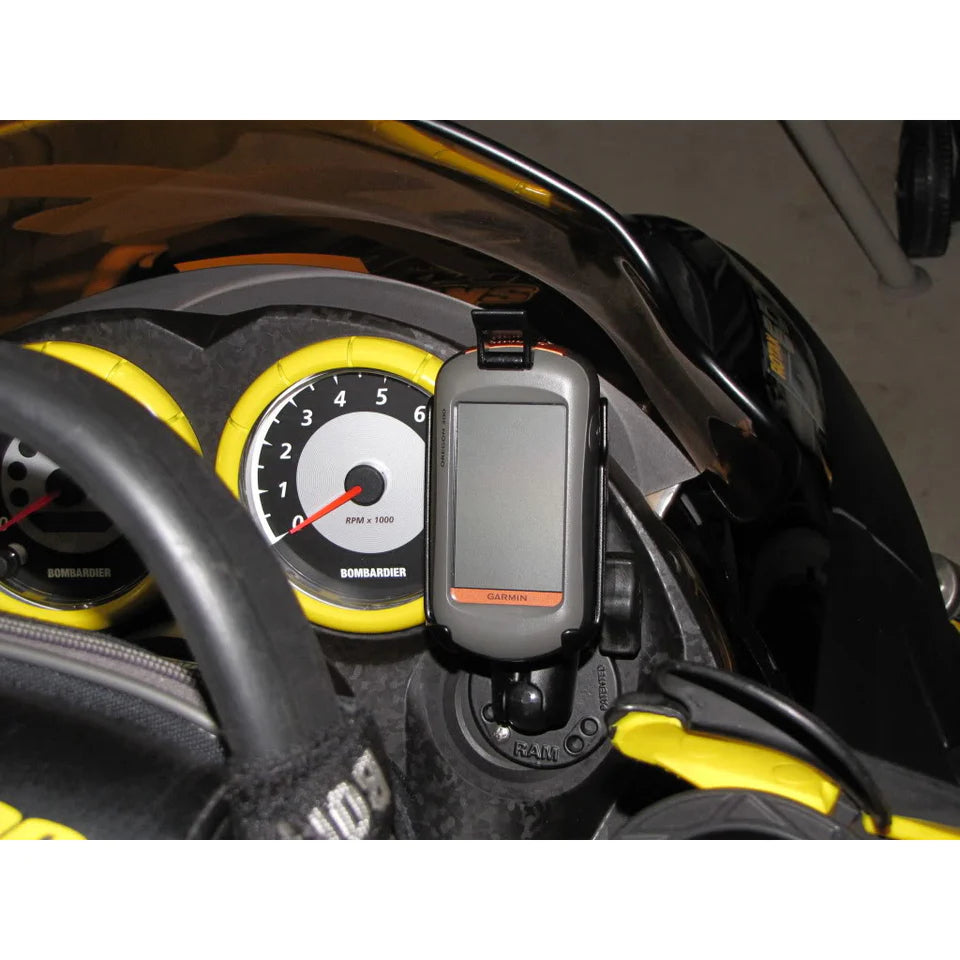 RAM B-138-GA31 Flat Surface Mount for Garmin GPS Devices - Secure Mounting Solution for Cars, Trucks & Boats - Perfect for Navigation on Road Trips & Marine Adventures