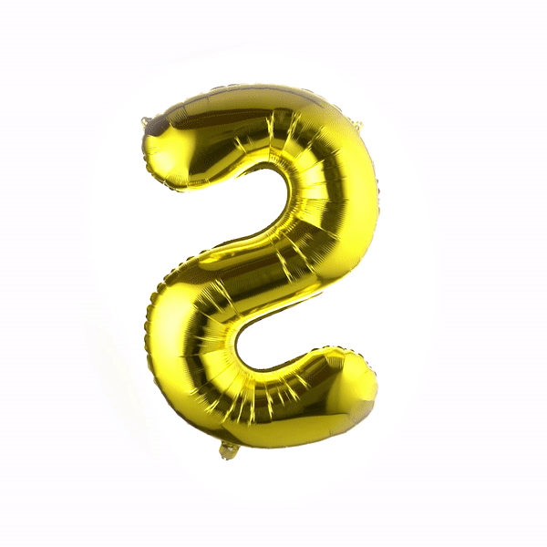 Balloonify Gold Mylar Letter S Balloon - 40 Inch Large Foil Alphabet Balloon for Birthday Party Decorations, Wedding, Baby Shower & Graduation Celebrations - 1 Count Box